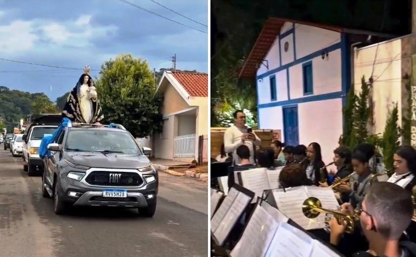 VÍDEO: VAZANTE MADRUGA COM A TRADICIONAL ALVORADA DA FESTA DE NOSSA SENHORA DA LAPA