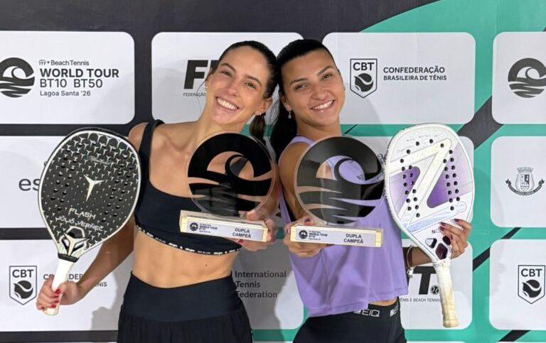 ATLETA DE VAZANTE CONQUISTA TÍTULO EM TORNEIO INTERNACIONAL DE BEACH TENNIS