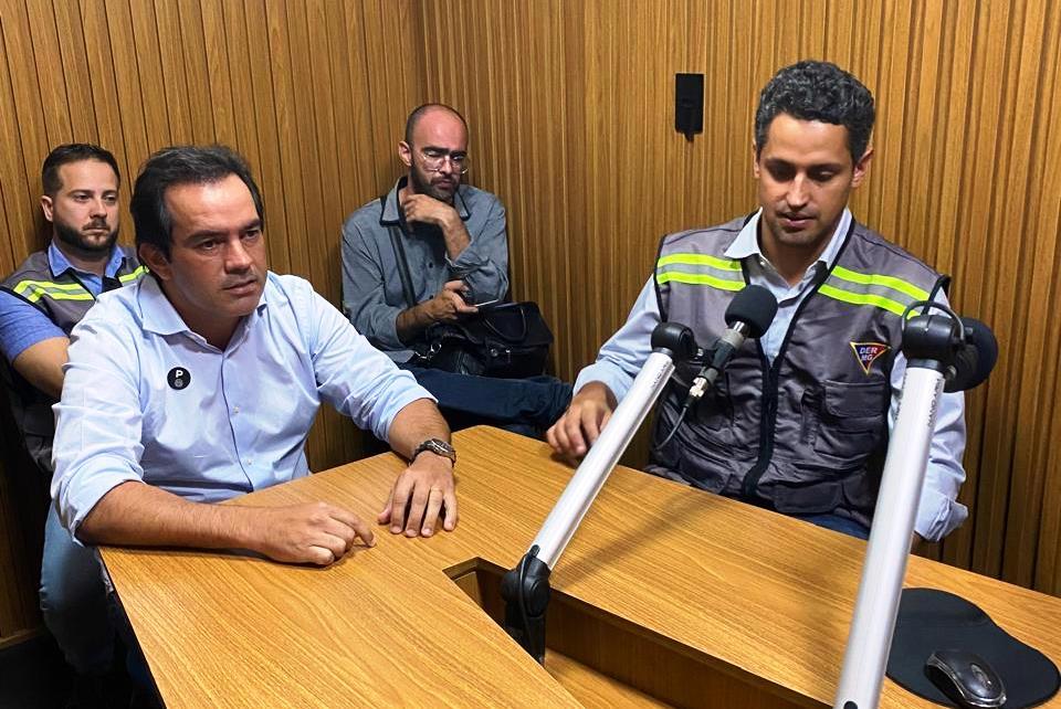 DIRETOR DO DER-MG ATUALIZA INFORMAÇÕES SOBRE ANDAMENTO DO PROCESSO PARA O ASFALTAMENTO DA LMC-706