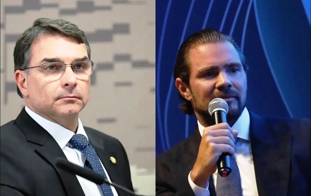 FLÁVIO BOLSONARO PEDE DESCULPAS POR NEGAR SUA RELAÇÃO COM DANIEL VORCARO