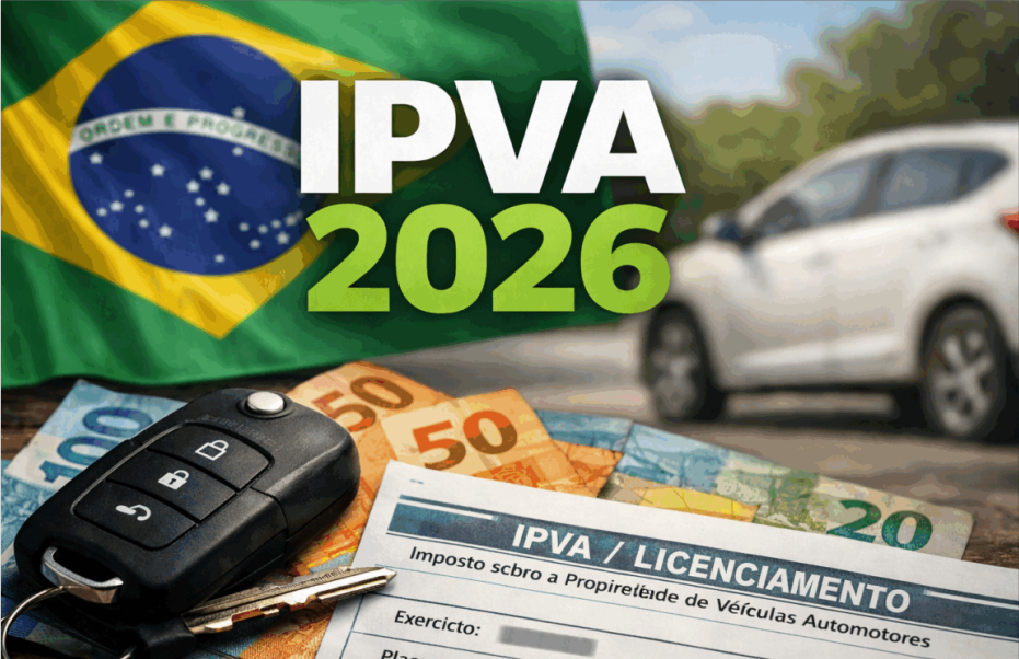 IPVA ATRASADO JÁ PODE SER PARCELADO EM 12 VEZES EM MINAS GERAIS