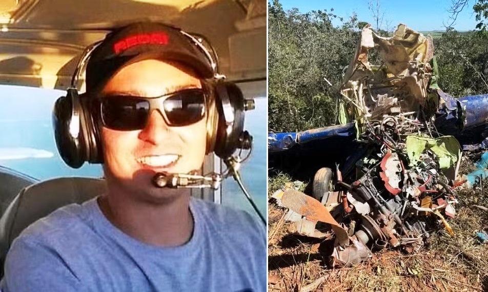 PILOTO PARANAENSE MORRE APÓS QUEDA DE AVIÃO AGRÍCOLA EM JOÃO PINHEIRO