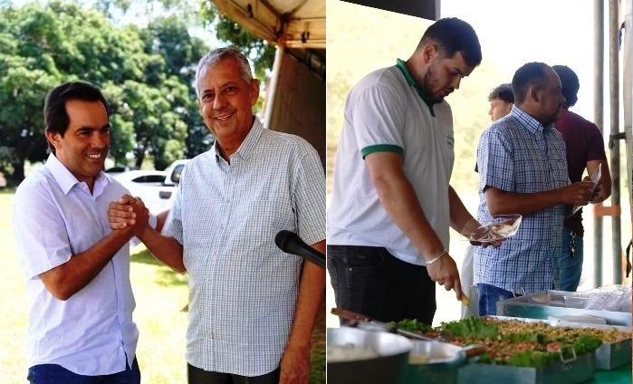 PREFEITO DE CATALÃO AGRADECE VAZANTINOS PELO ACOLHIMENTO AOS ROMEIROS DE GOIÁS NA FESTA DA LAPA