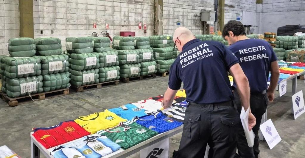 RECEITA FEDERAL RETÉM MAIS DE 300 TONELADAS DE MERCADORIAS FALSIFICADAS