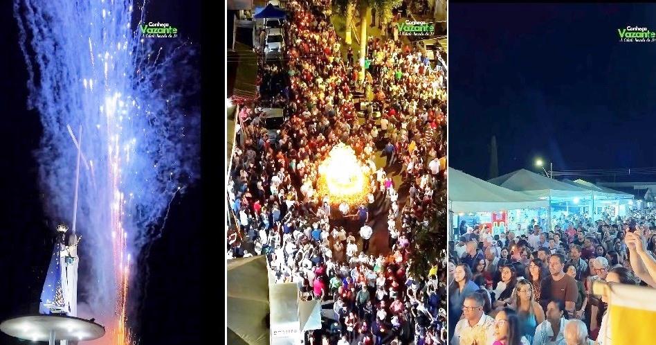 VAZANTE CELEBRA TRADIÇÃO DE 145 ANOS COM MISSA E PROCISSÃO DE NOSSA SENHORA DA LAPA