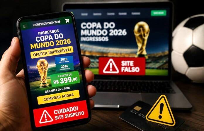 FRAUDES RELACIONADAS À COPA DO MUNDO 2026 ATINGEM 34% DOS BRASILEIROS