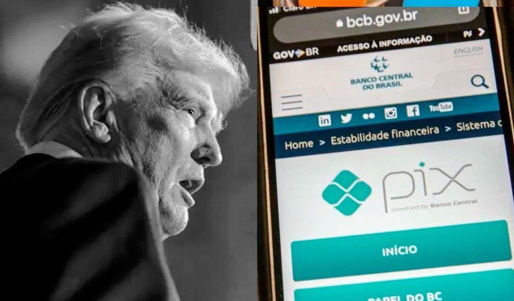 GOVERNO TRUMP AMEAÇA BRASIL COM NOVO TARIFAÇO APÓS CONCLUIR INVESTIGAÇÃO CONTRA O PIX
