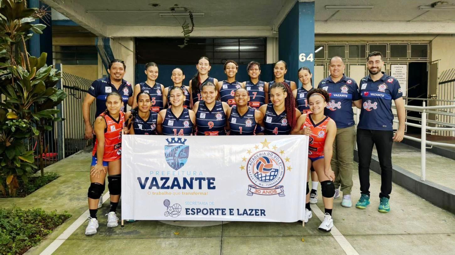ACADEMIA DO VÔLEI DE VAZANTE ESTREIA NESTA QUARTA-FEIRA NA SUPERLIGA C FEMININA