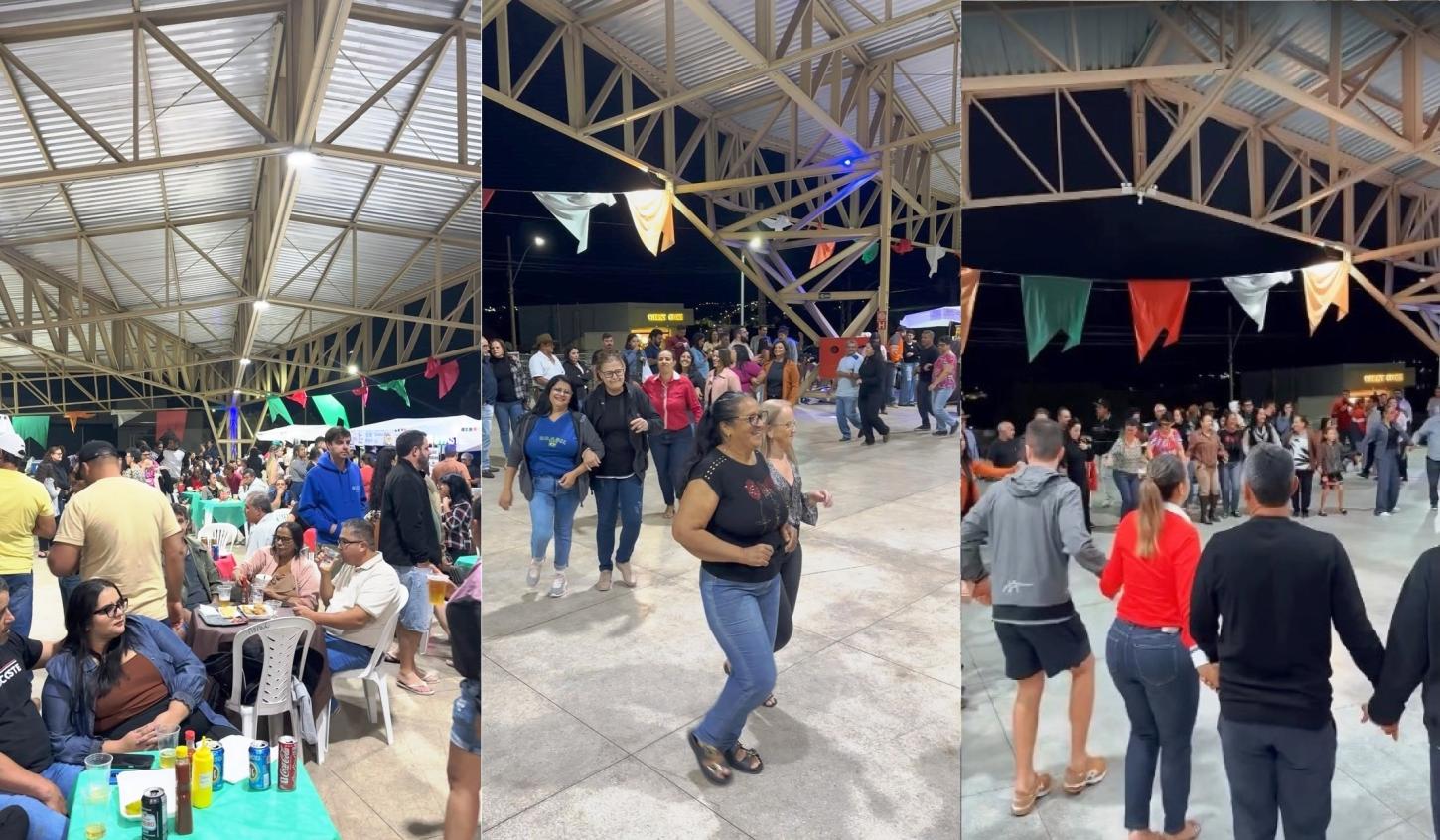 FESTA JULINA MOVIMENTA O CENTRO MUNICIPAL DE EVENTOS DE VAZANTE