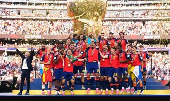 JOGADORES DA ESPANHA RECEBERÃO PRÊMIO MILIONÁRIO POR TÍTULO DA COPA DO MUNDO 2026