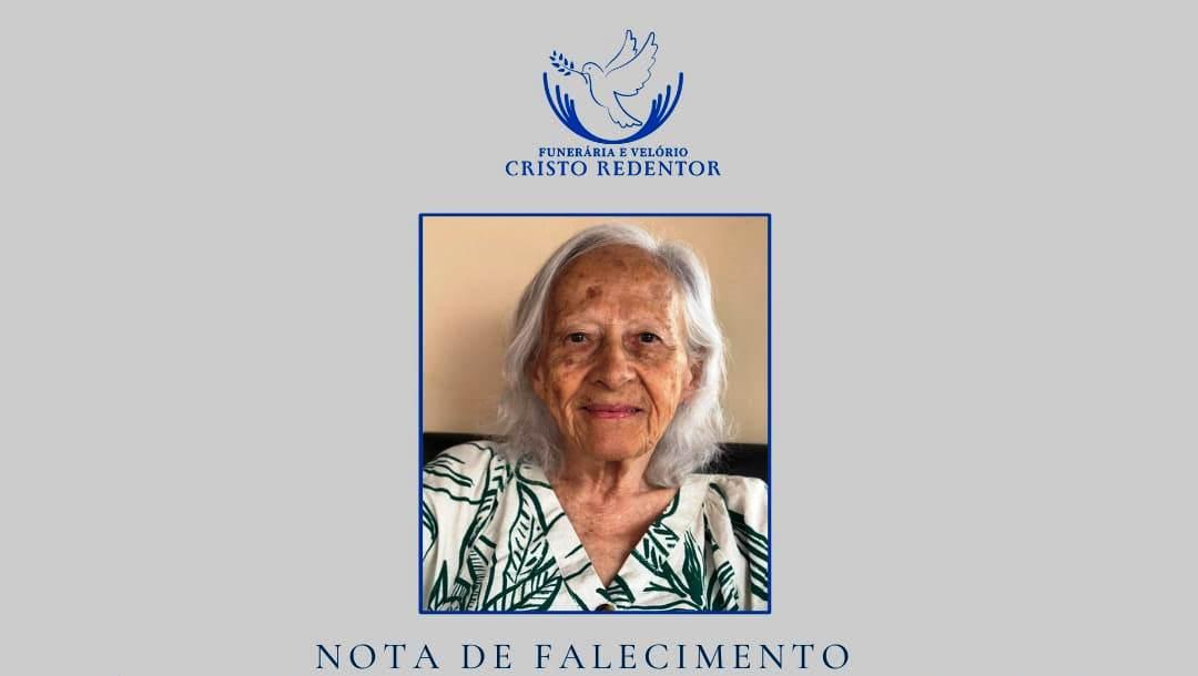 LAMENTAMOS COMUNICAR O FALECIMENTO DE LUZIA DE OLIVEIRA CASTRO