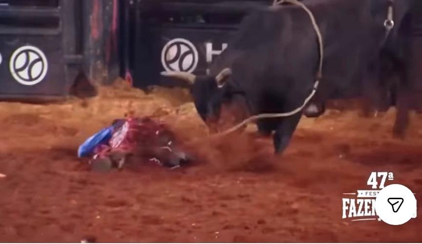 PEÃO DE VAZANTE QUE ESCAPOU DE ATAQUE DE TOURO EM BARRETOS CONFIRMA PARTICIPAÇÃO NA FESTA DO FAZENDEIRO DE LAGAMAR