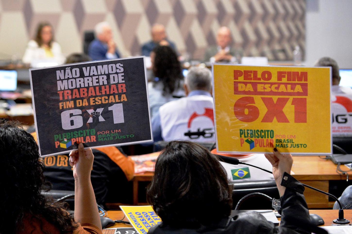 TRAMITAÇÃO DA PROPOSTA DO FIM DA ESCALA 6X1 AVANÇA NO SENADO FEDERAL
