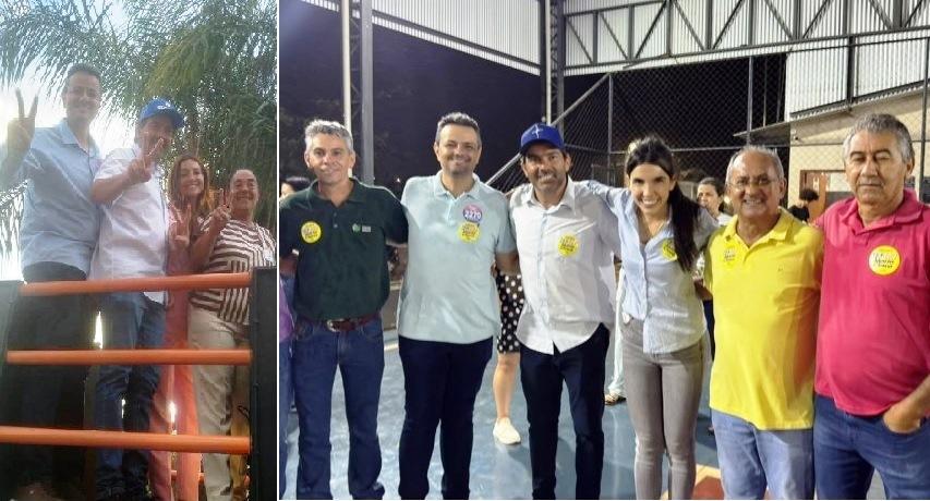 ALIADOS INTENSIFICAM CAMPANHAS DAS DEPUTADAS MARIA CLARA E GREYCE ELIAS EM VAZANTE