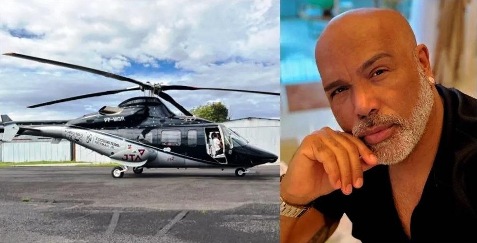 BUSCAS POR HELICÓPTERO COM CANTOR RICK GANHAM REFORÇO DE DRONE TÉRMICO