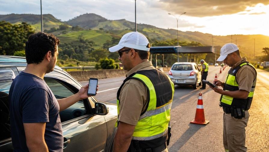 FISCALIZAÇÃO DE REGISTRO E LICENCIAMENTO DE VEÍCULO COMEÇA EM MINAS GERAIS