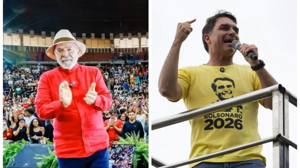 FLÁVIO E LULA GASTARAM R$ 130,8 MILHÕES EM CAMPANHAS NO PRIMEIRO TURNO DAS ELEIÇÕES 2026