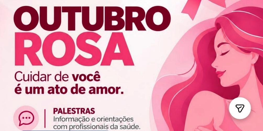 HOJE TEM PALESTRA DO ‘OUTUBRO ROSA’ E SHOW MUSICAL NA FEIRA LIVRE DE VAZANTE