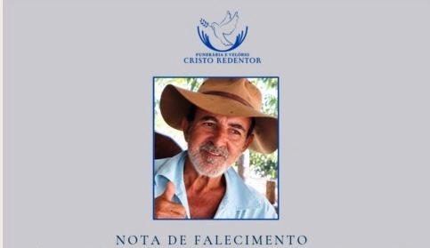 LAMENTAMOS COMUNICAR O FALECIMENTO DE ANTÔNIO MODESTO AMARAL