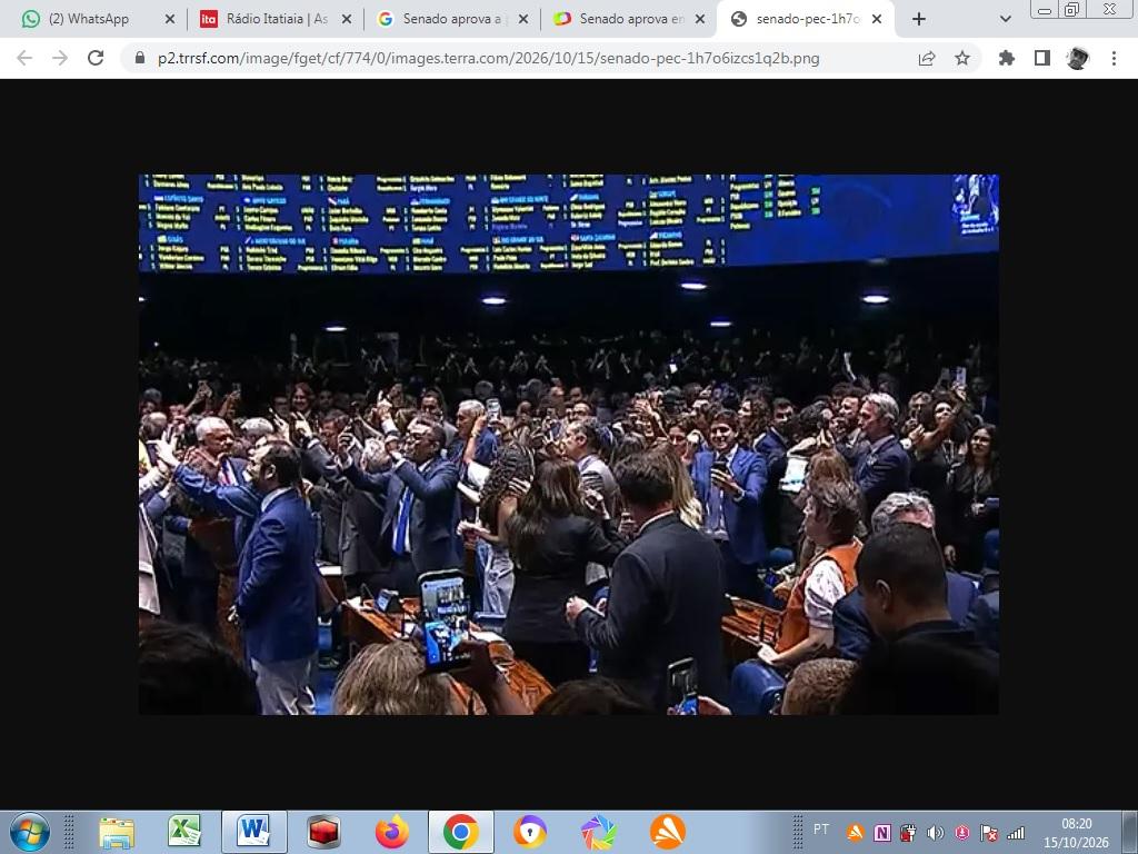 SENADO APROVA PEC QUE ACABA COM A JORNADA DE TRABALHO 6X1