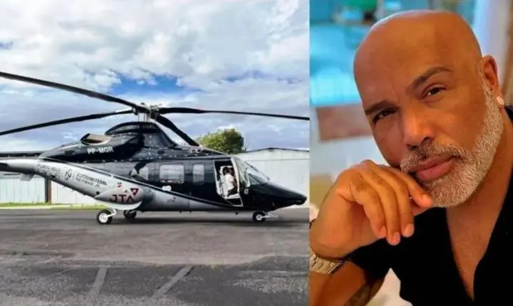 BUSCAS POR HELICÓPTERO COM CANTOR RICK GANHAM REFORÇO DE DRONE TÉRMICO