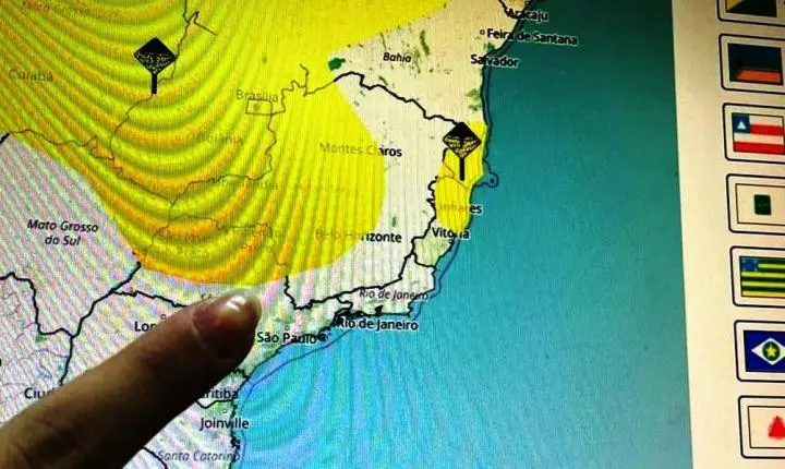 INMET INCLUI VAZANTE, GUARDA-MOR, LAGAMAR E LAGOA GRANDE ENTRE CIDADES COM ALERTA DE TEMPESTADE EM MINAS