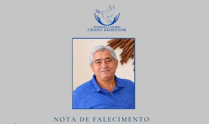 LAMENTAMOS COMUNICAR O FALECIMENTO DE MESSIAS DIAS FILHO – ‘MESSIINHA’
